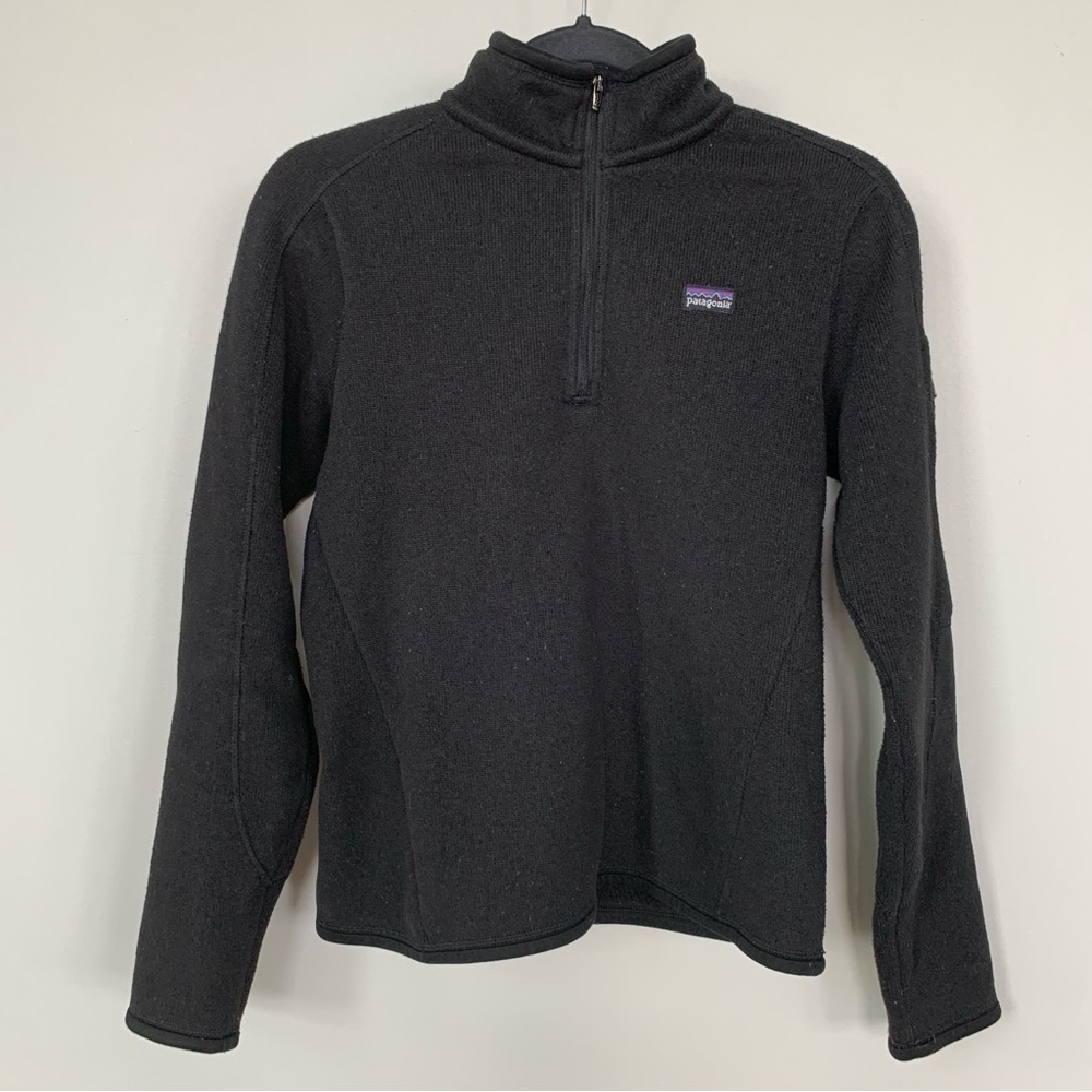 Patagonia Black Quarter-Zip Women's Top